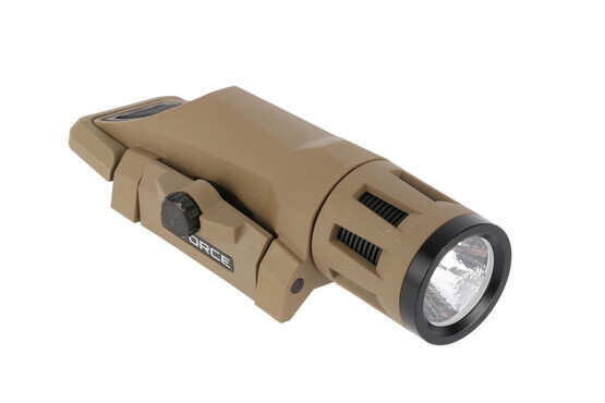 The Inforce wml gen 2 weapon mounted light provides 400 lumens for up to 1.5 hours